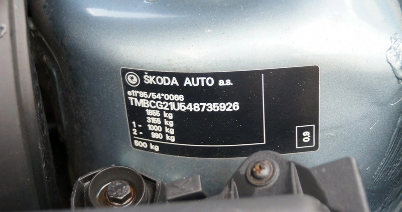 Skoda Octavia cena 8900 przebieg: 282997, rok produkcji 2003 z Kwidzyn małe 704